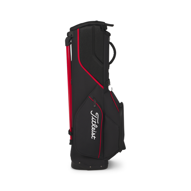 TITLEIST Players S4 Stand Bag - Black/Red/White