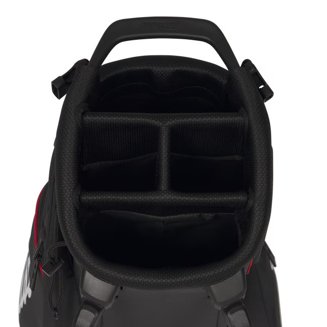 TITLEIST Players S4 Stand Bag - Black/Red/White