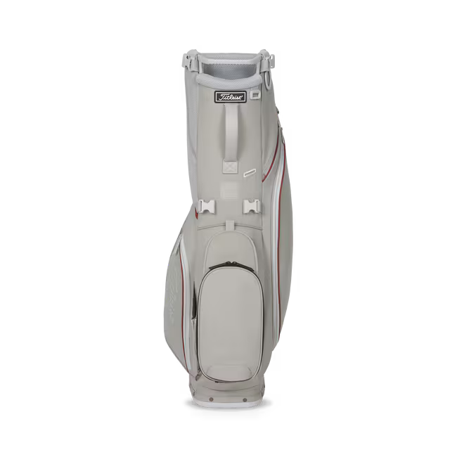 TITLEIST Players S4 Stand Bag - Gray/Crimson/Marble