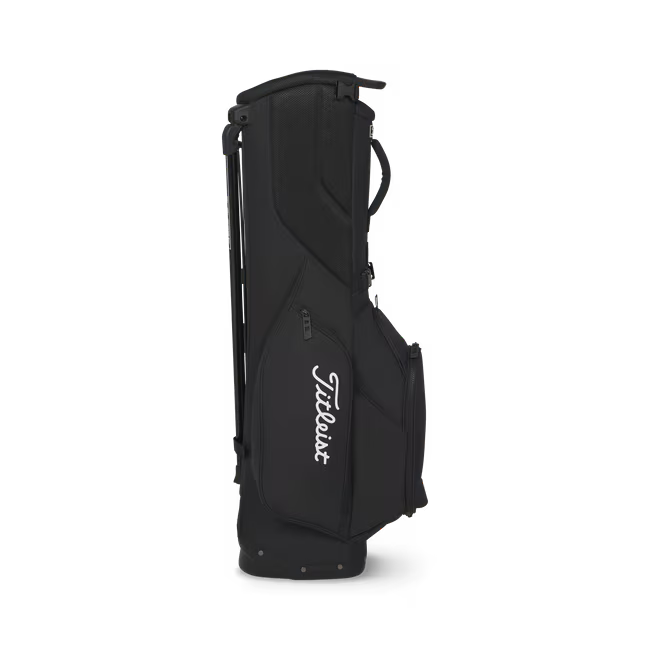 TITLEIST Players S5 Stand Bag - Black/Black/White