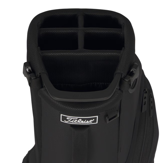TITLEIST Players S5 Stand Bag - Black/Black/White