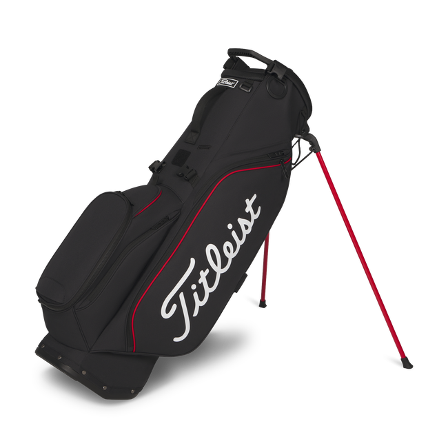 TITLEIST Players S5 Stand Bag - Black/Red/White