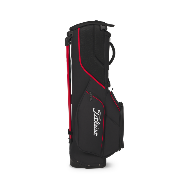 TITLEIST Players S5 Stand Bag - Black/Red/White