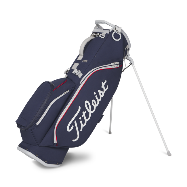TITLEIST Players S5 Stand Bag - Navy/Red/White