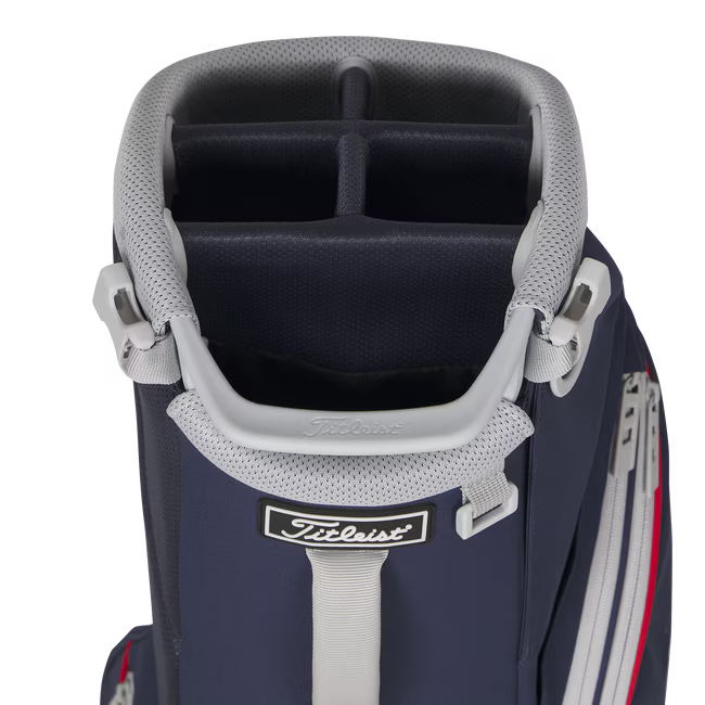 TITLEIST Players S5 Stand Bag - Navy/Red/White