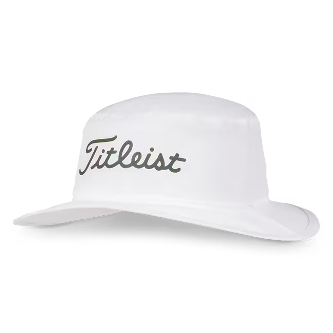 TITLEIST Breezer Bucket Hat - White/Eucalyptus/Lemon