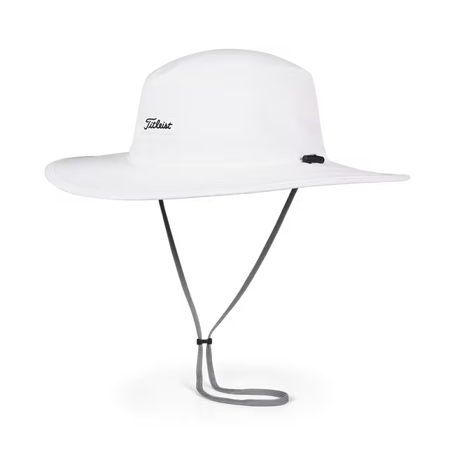 TITLEIST Men's Charleston Aussie Hat - White/Black