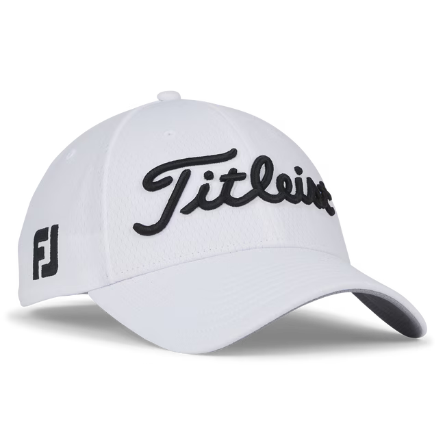 TITLEIST Men's Tour Elite Cap - White/Black