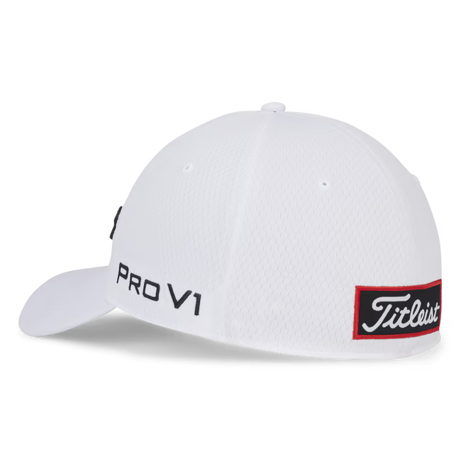 TITLEIST Men's Tour Elite Cap - White/Black