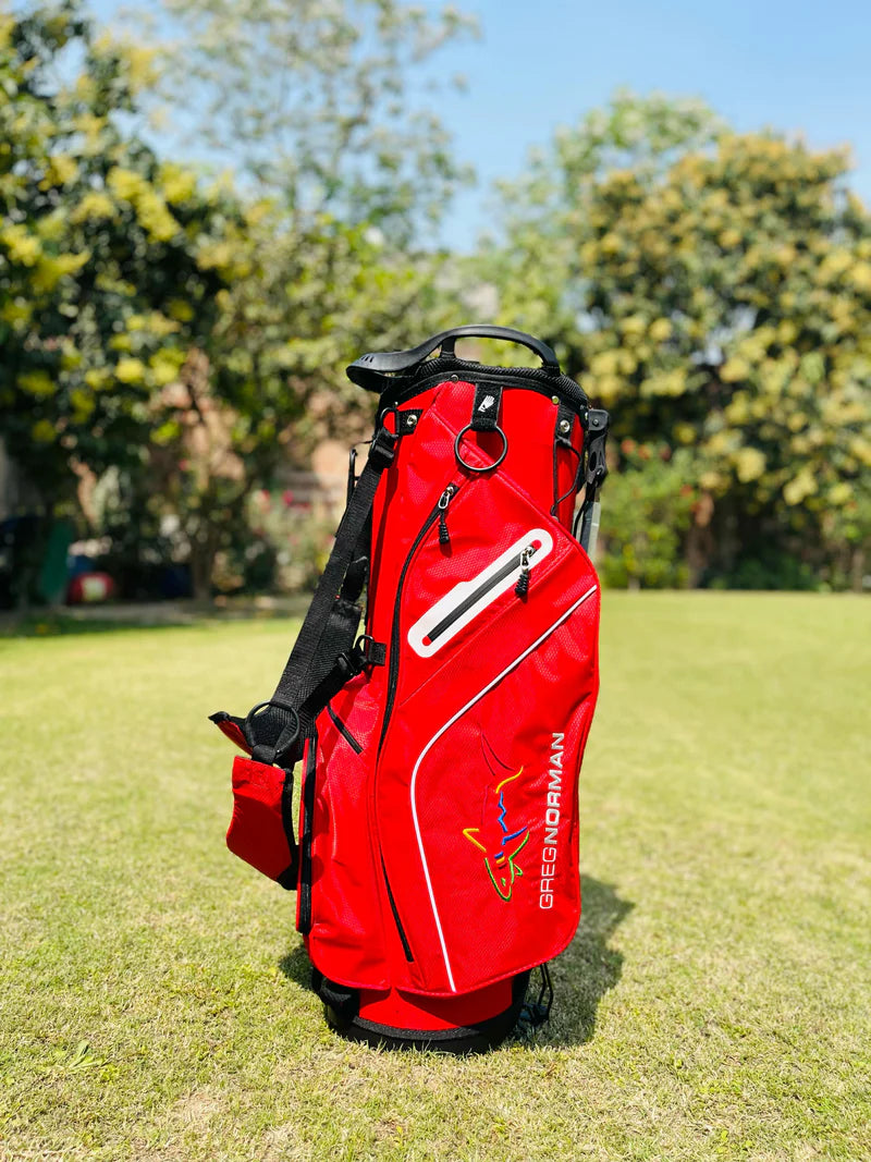 GREG NORMAN 14 Way Divider Water Repellent and Lightweight Golf Stand Bag