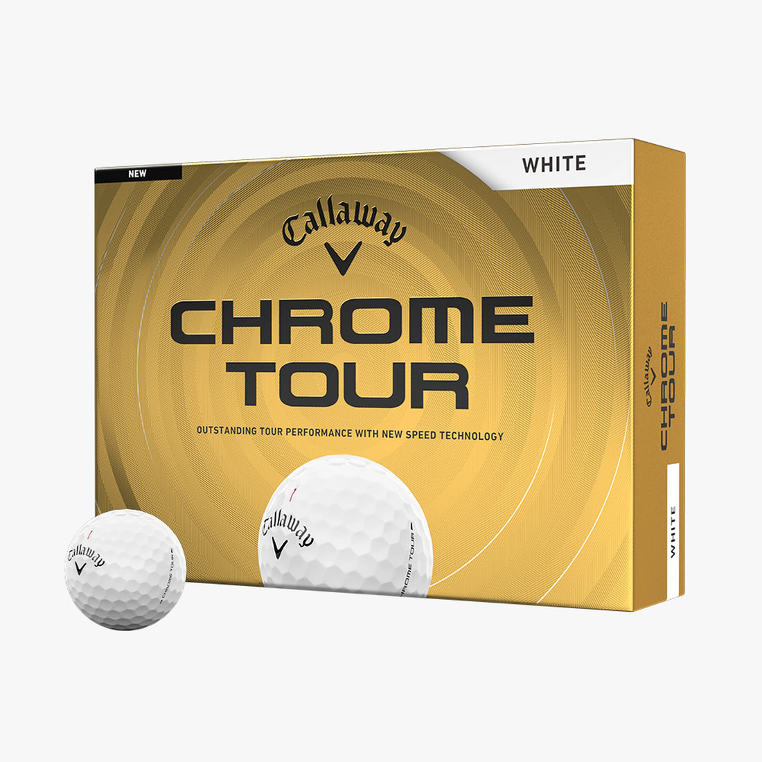 CALLAWAY Chrome Tour Golf Balls - White