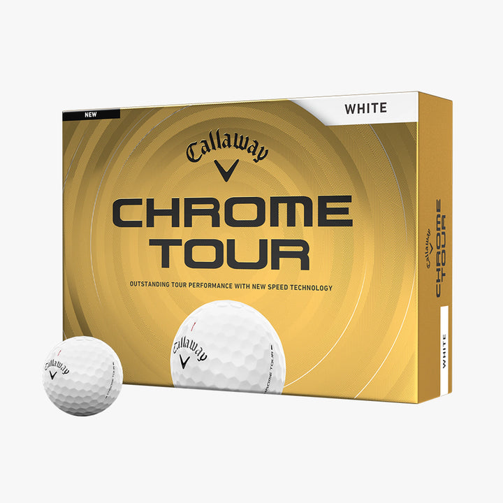 CALLAWAY Chrome Tour Golf Balls - White