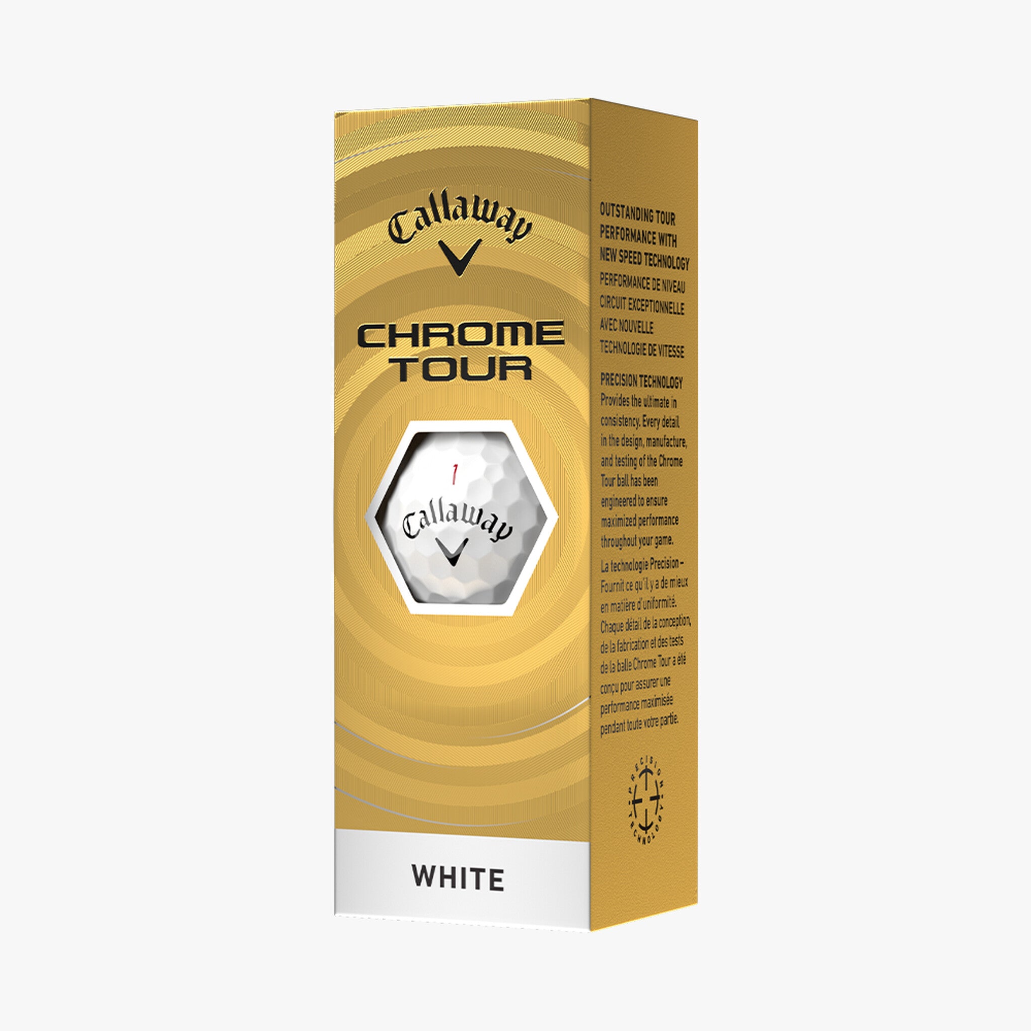 CALLAWAY Chrome Tour Golf Balls - White