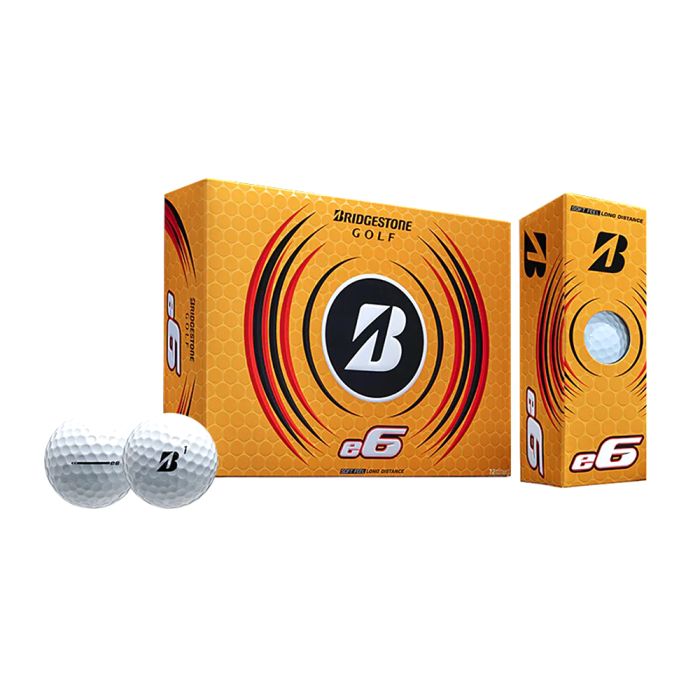 BRIDGESTONE e6 Golf Balls - White