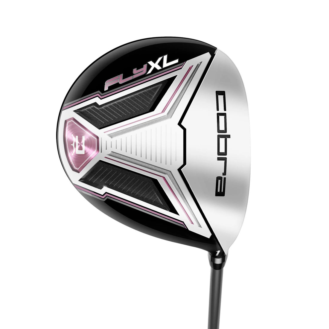 COBRA Women's Fly-XL Graphite Golf Set - Right Hand - Ladies Flex - 11 Clubs + Bag - Black/Pink