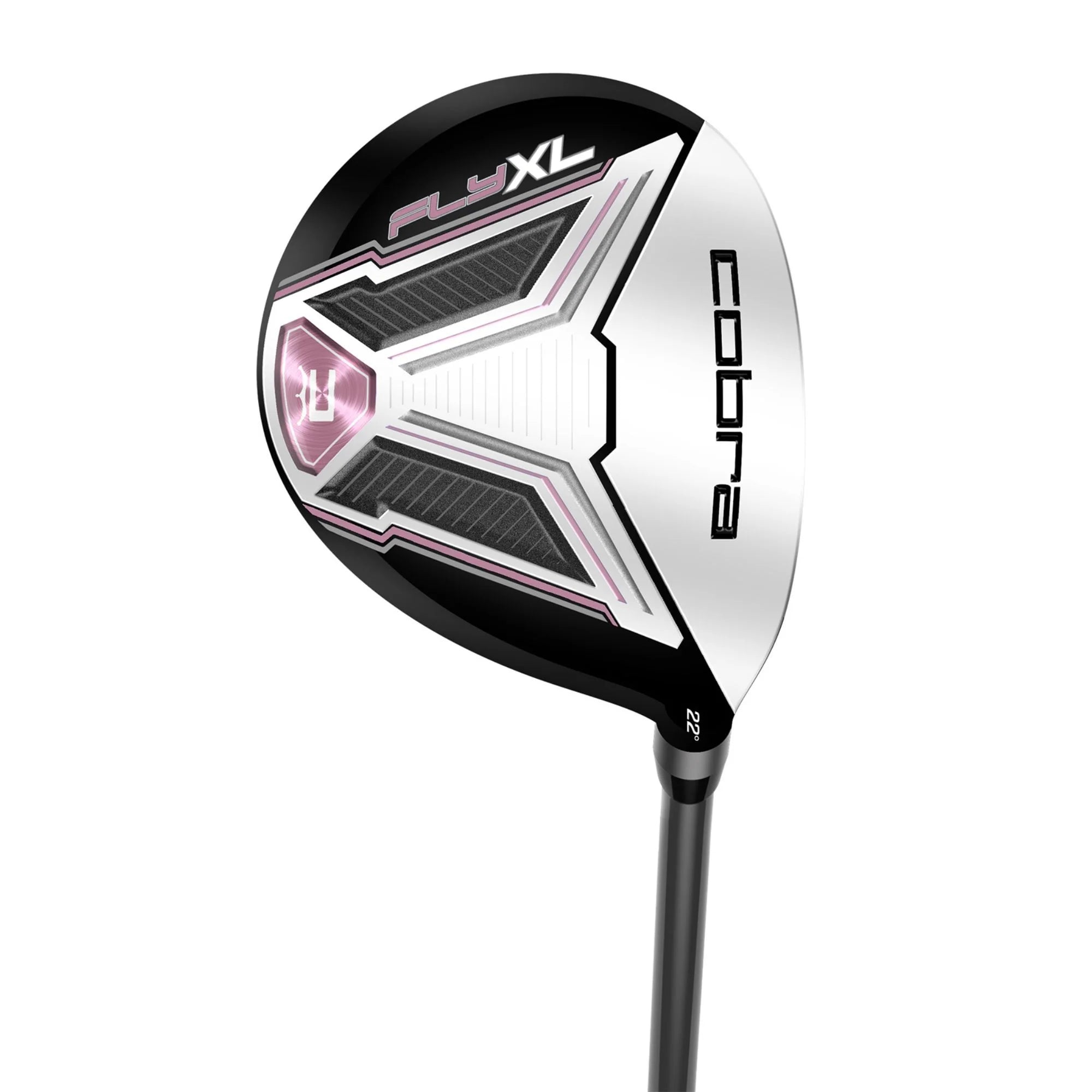 COBRA Women's Fly-XL Graphite Golf Set - Right Hand - Ladies Flex - 11 Clubs + Bag - Black/Pink