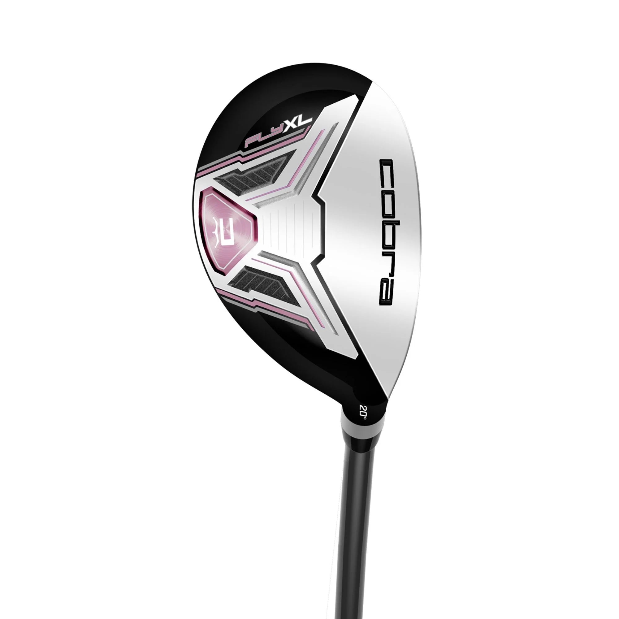 COBRA Women's Fly-XL Graphite Golf Set - Right Hand - Ladies Flex - 11 Clubs + Bag - Black/Pink