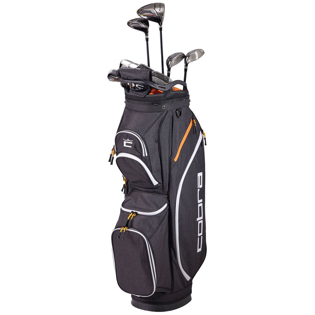 COBRA Men's Fly-XL Graphite Golf Set - Right Hand - Regular Flex - 10 Clubs + Bag