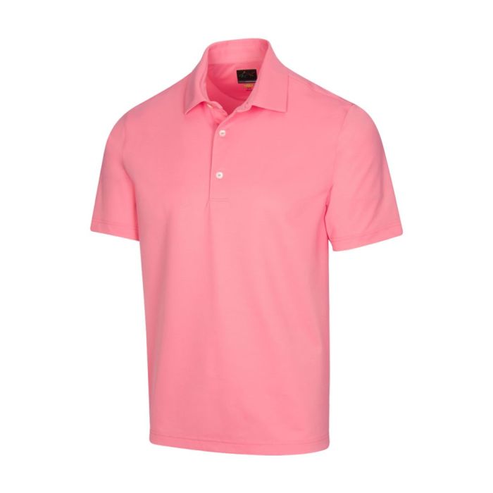 GREG NORMAN Men's Freedom Micro Stretch Golf Polo T-shirt (US Sizes)