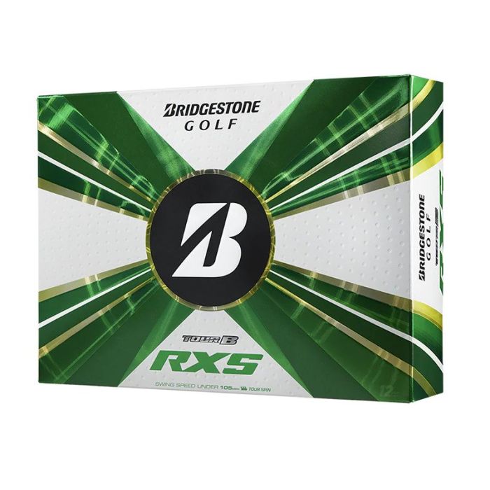 BRIDGESTONE Tour B RXS Golf Balls - White (Prior Generation)