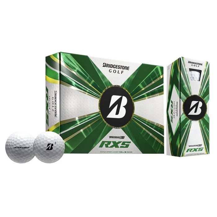 BRIDGESTONE Tour B RXS Golf Balls - White (Prior Generation)