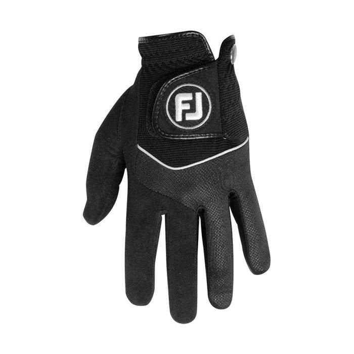 FOOTJOY Men's Rain Grip Golf Glove - Left Hand - Black/Assorted