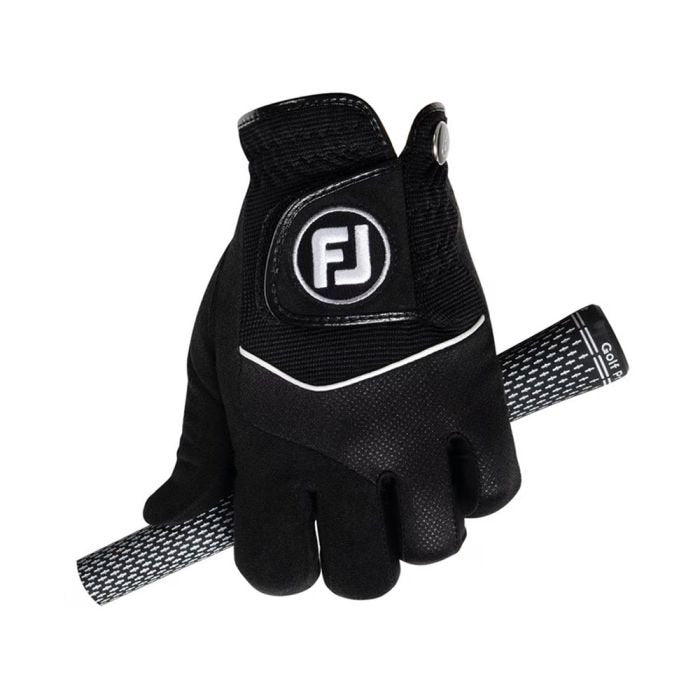 FOOTJOY Men's Rain Grip Golf Glove - Left Hand - Black/Assorted