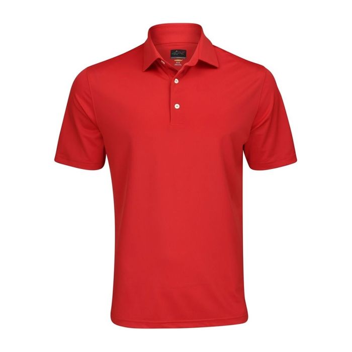 GREG NORMAN Men's Freedom Micro Stretch Golf Polo T-shirt (US Sizes)