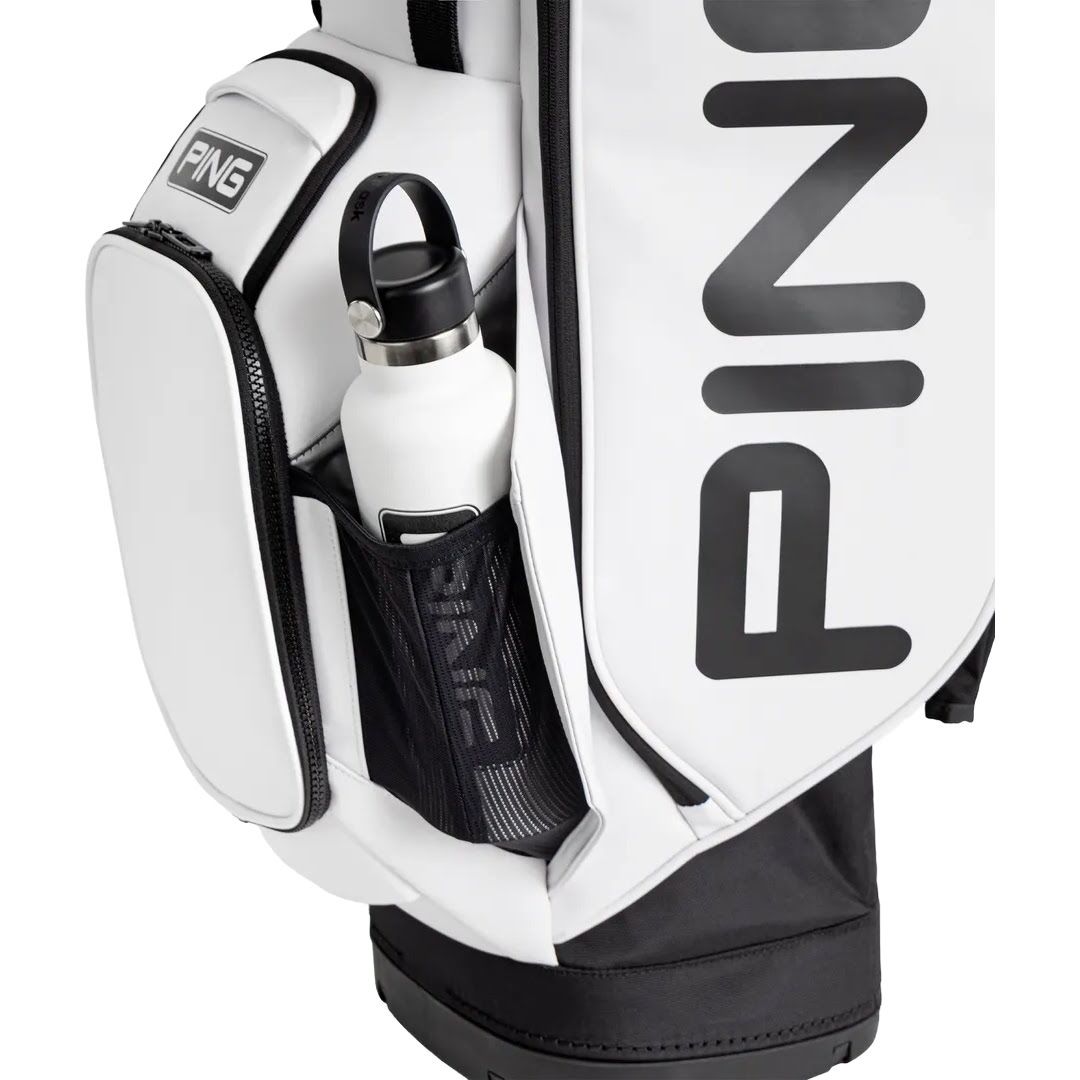 PING Hoofer Tour Stand Bag - White/Black