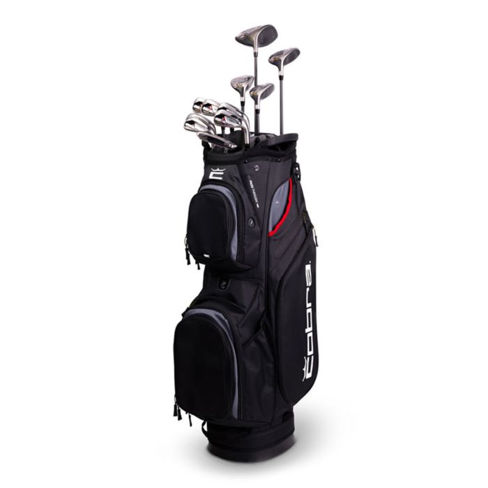 COBRA Men's Air-X2 Graphite Golf Set - Right Hand - Regular Flex - 11 Clubs + Bag