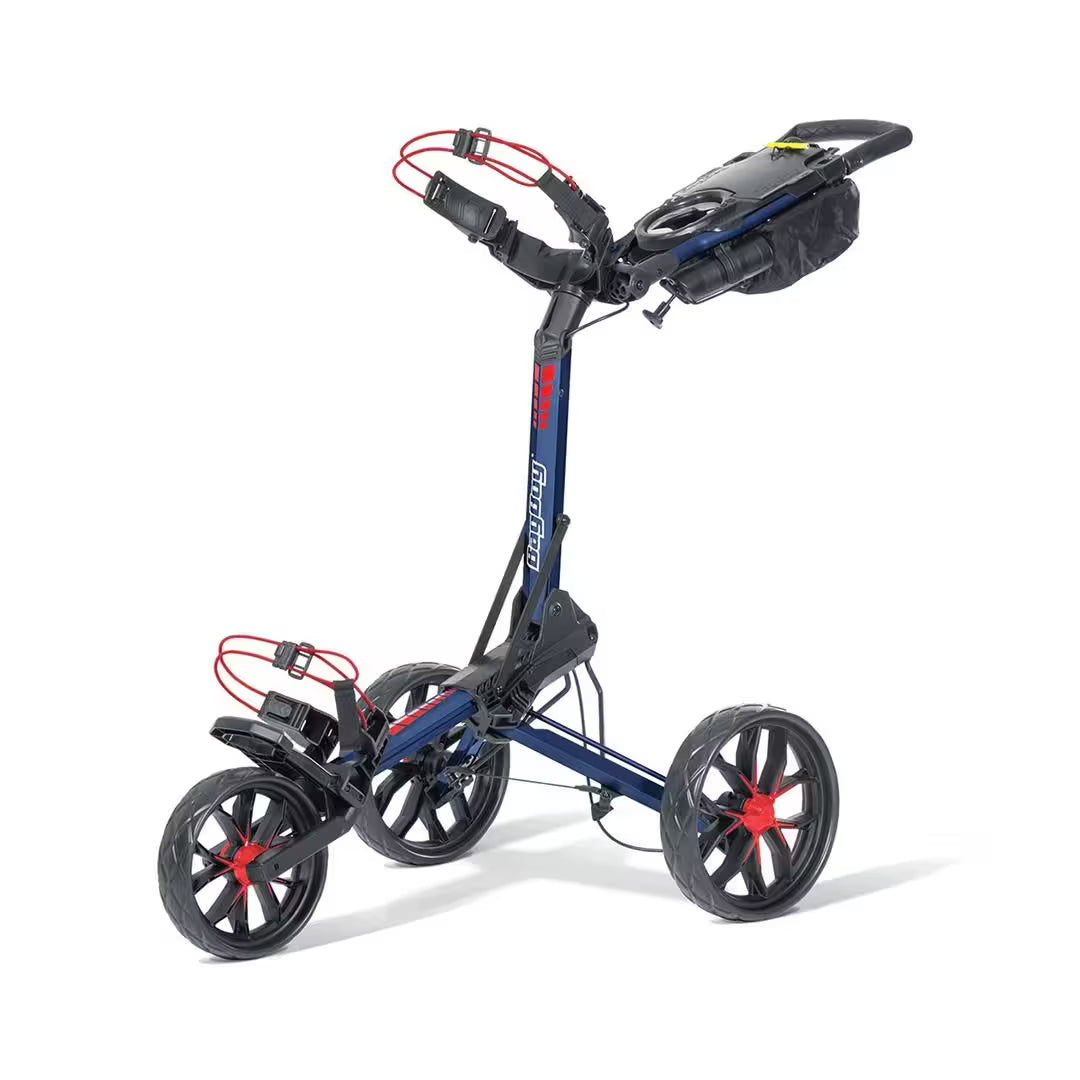 BAGBOY Slimfold Auto-Open Three Wheel Golf Trolley