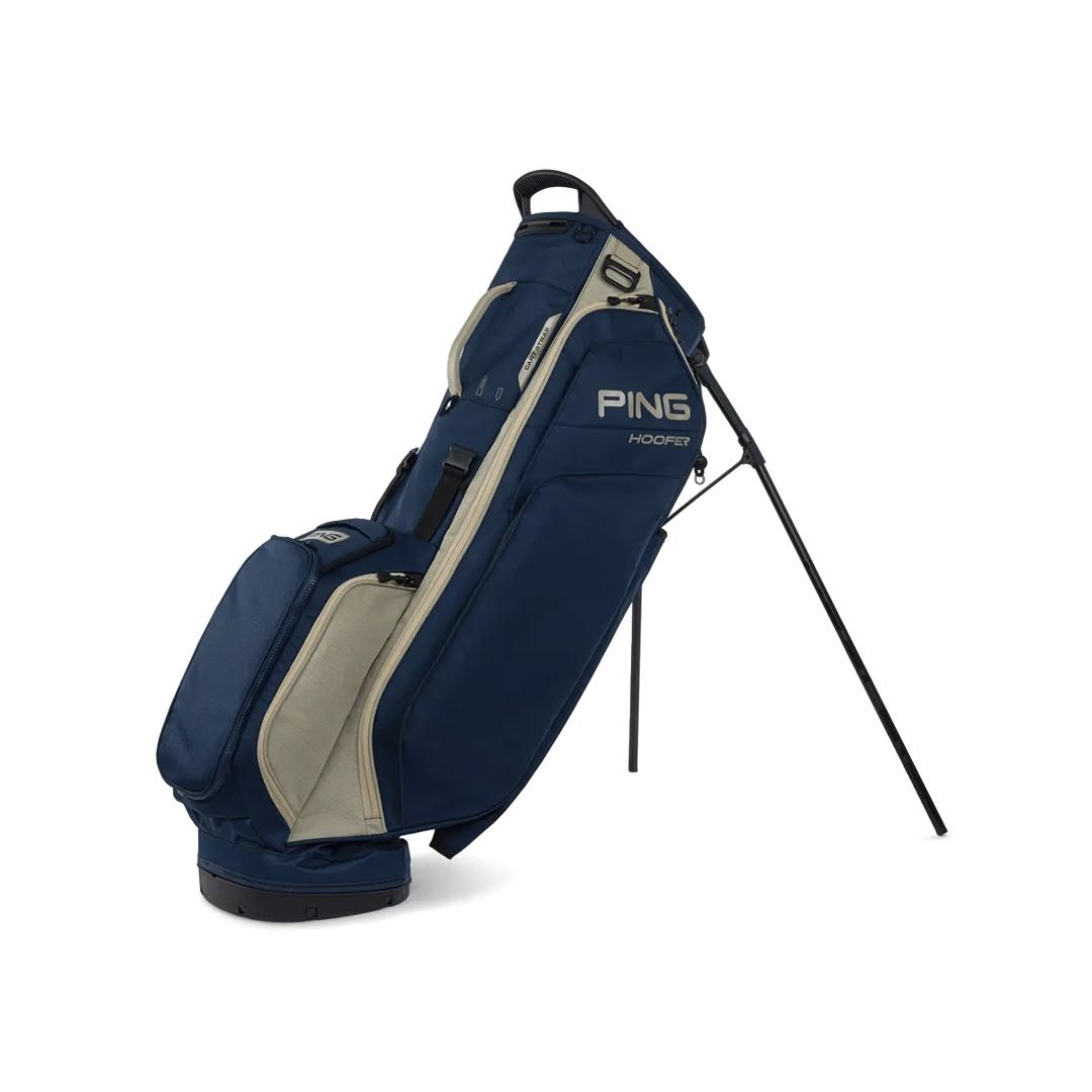 PING Hoofer Stand Bag - Navy/Sand