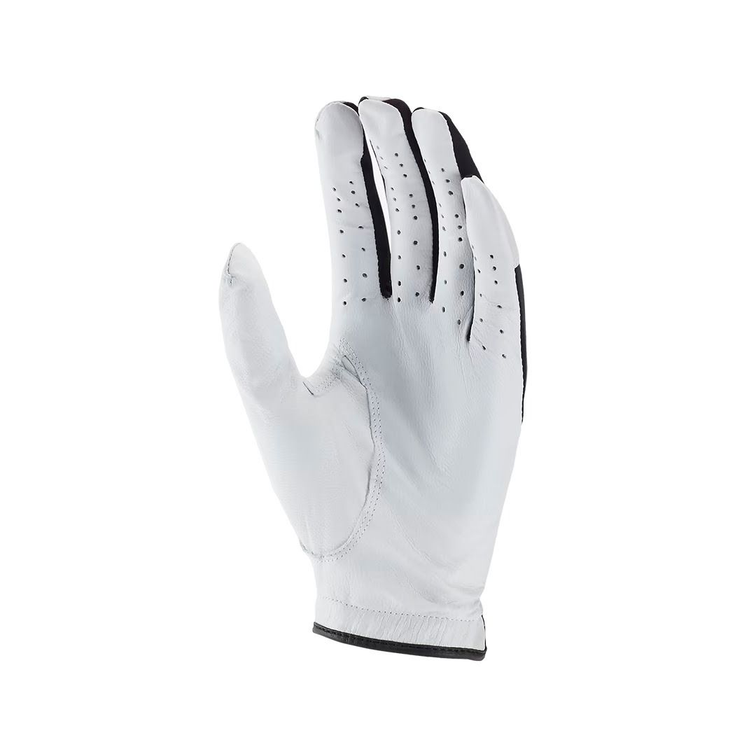 Nike Men's Tech Extreme VII Golf Glove – Left Hand, White/Black