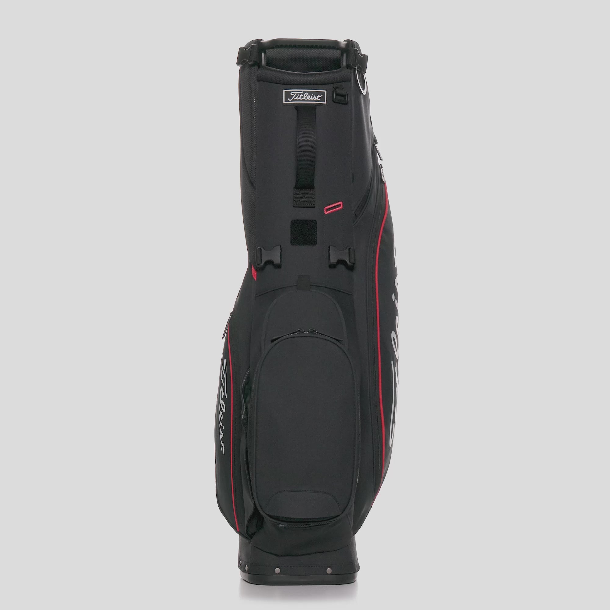 TITLEIST Players S4 Stand Bag - Black/Red/White