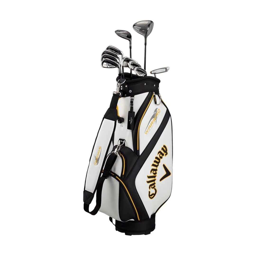 CALLAWAY Warbird Steel Golf Set - Right Hand - Stiff/Regular Flex - 11 Clubs + Bag (With Offer)