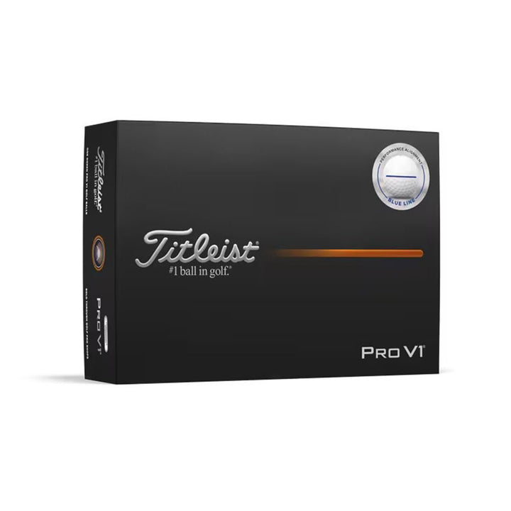 TITLEIST Pro V1 Performance Alignment Golf Balls - Blue Line