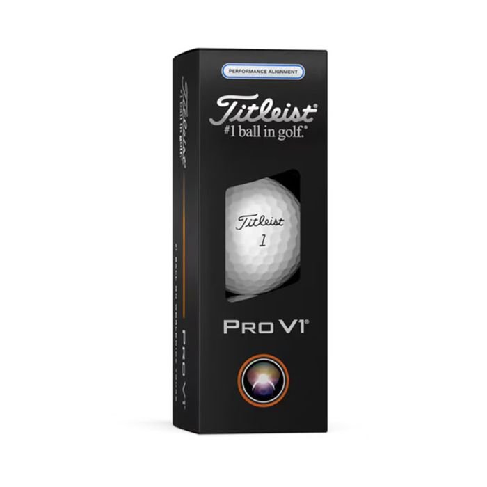 TITLEIST Pro V1 Performance Alignment Golf Balls - Blue Line