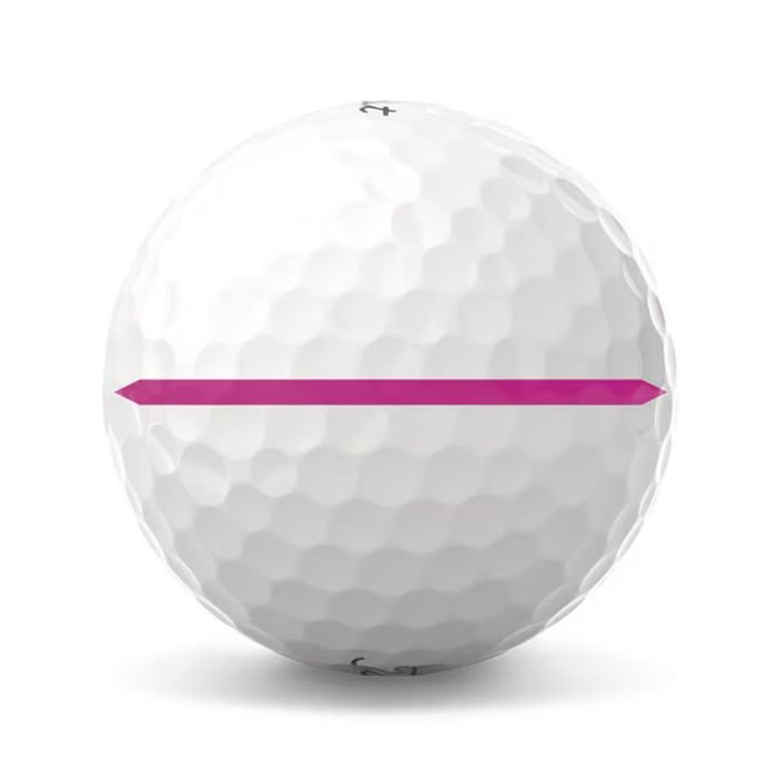TITLEIST Pro V1x Performance Alignment Golf Balls - Pink Line