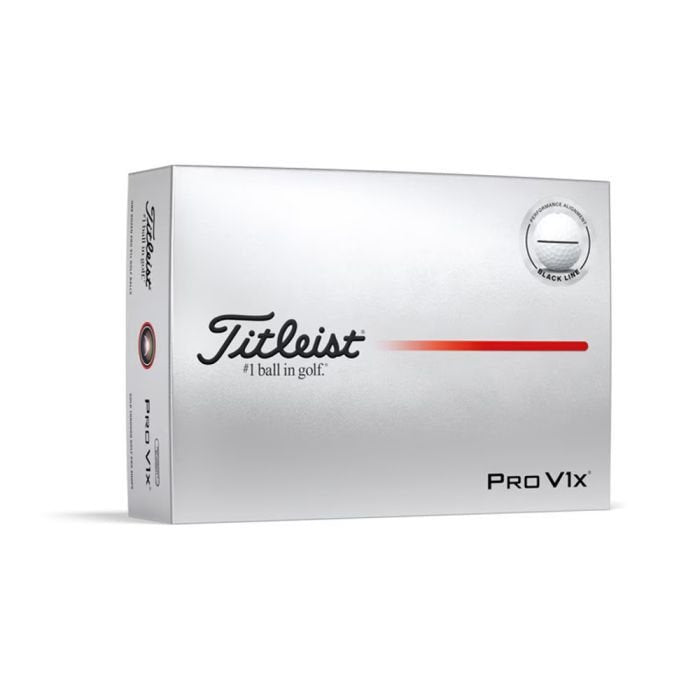 TITLEIST Pro V1x Performance Alignment Golf Balls - Black Line