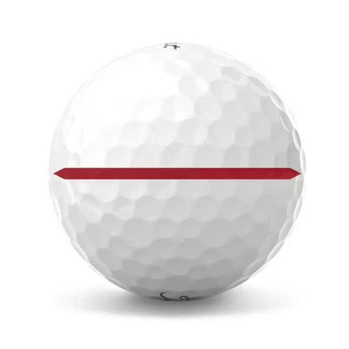 TITLEIST Pro v1 Enhanced Alignment Golf Balls – Red – 12 Pack
