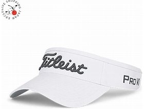 TITLEIST Men's Tour Performance Adjustable Golf Visor