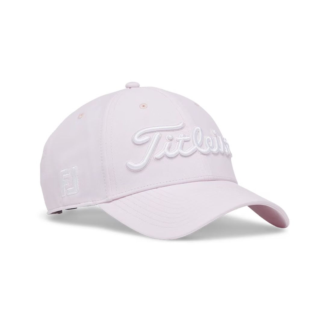 Titleist Men's Tour Performance Adjustable Golf Cap - Pink/White