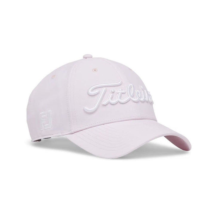 Titleist Men's Tour Performance Adjustable Golf Cap - Pink/White