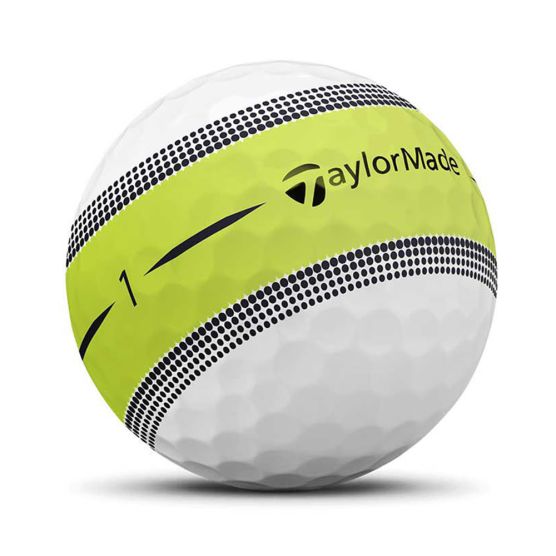 TAYLORMADE Tour Response Stripe Golf Balls - White