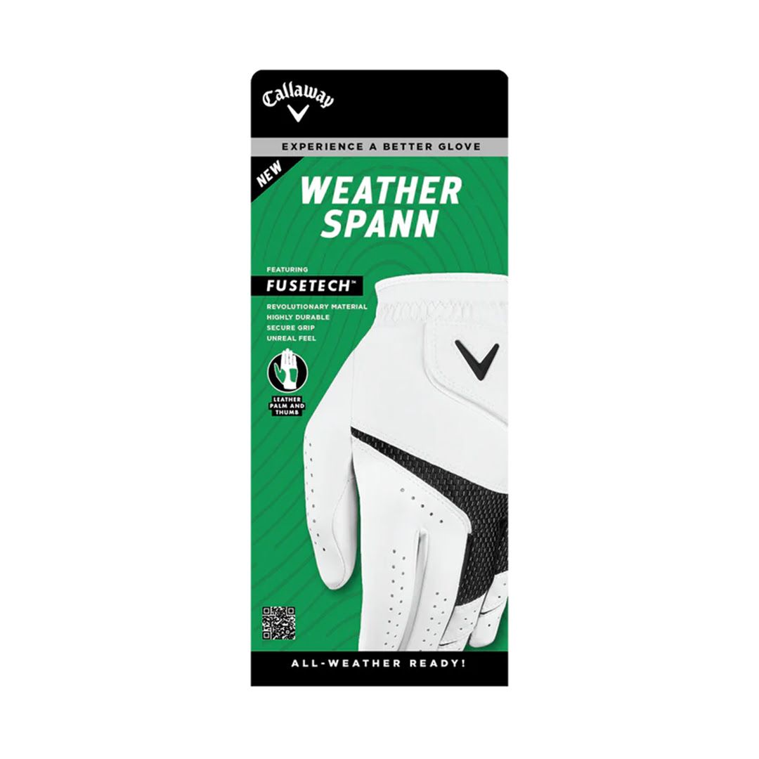 CALLAWAY Men's Weather Spann Glove - Left Hand