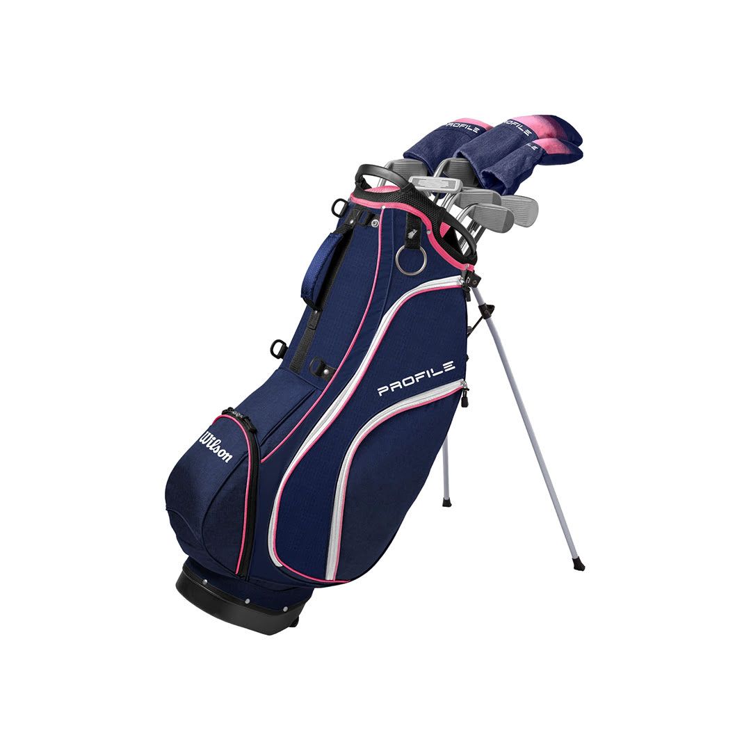 WILSON Women’s Profile Graphite Golf Set - Right Hand - Ladies Flex - 10 Clubs + Bag