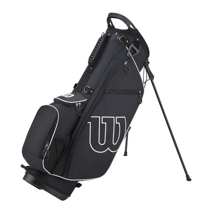 WILSON Pro Staff Stand Bag - Black/White