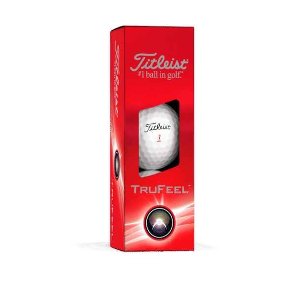 titleist trufeel 12 golf ball pack white